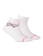 TENKÉ PONOŽKY FARBA 2-6 ROKOV DIEVČATÁ BIELA 21-23