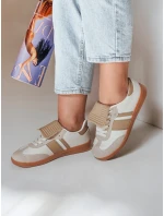 Dámské sportovní tenisky beige Dstreet model 21983741 - FashionStreet