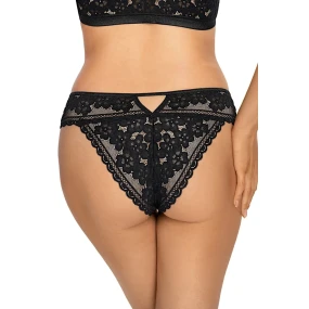 Dámske brazilky Gizela black - PINK