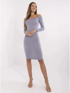 Šaty RV SK 6697.72P sivá