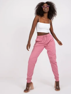 Tepláky TW DR 1033.16P tmavo ružová