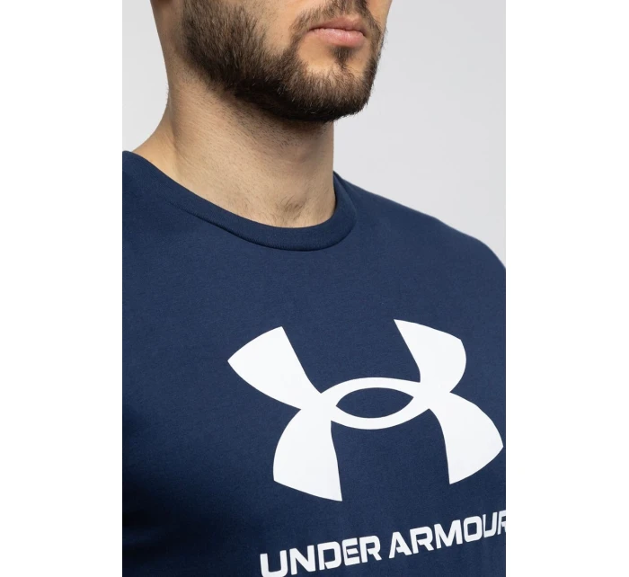 Pánske tričko 1382883 408 Tmavomodrý vzor - Under Armour