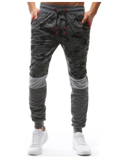 Pánské antracitové tepláky Dstreet model 21964529 - FashionStreet