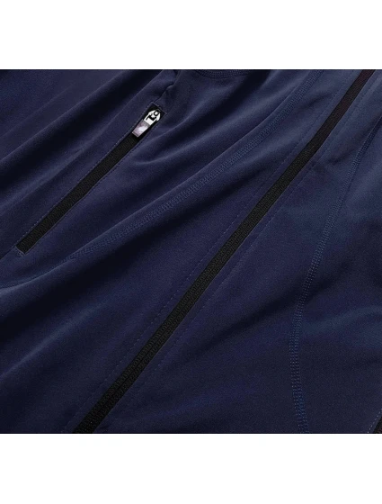 Tmavě modrá dámská mikina se stojáčkem model 17059051 - J.STYLE Tmavě modrá dámská mikina se stojáčkem model 17059051 - J.STYLE
