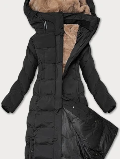 Dámska hrubá zimná bunda J Style čierna (5M3233-392)