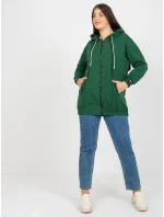 Mikina RV BL model 17821359 tmavě zelená - FPrice Mikina RV BL model 17821359 tmavě zelená - FPrice