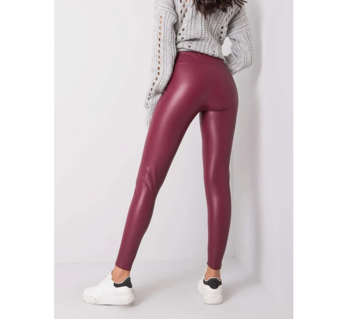 Legíny RV LG 6007.11 tmavo červená