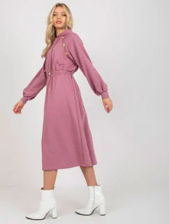 Dámské šaty RV SK model 17828069 tmavě růžové - FPrice