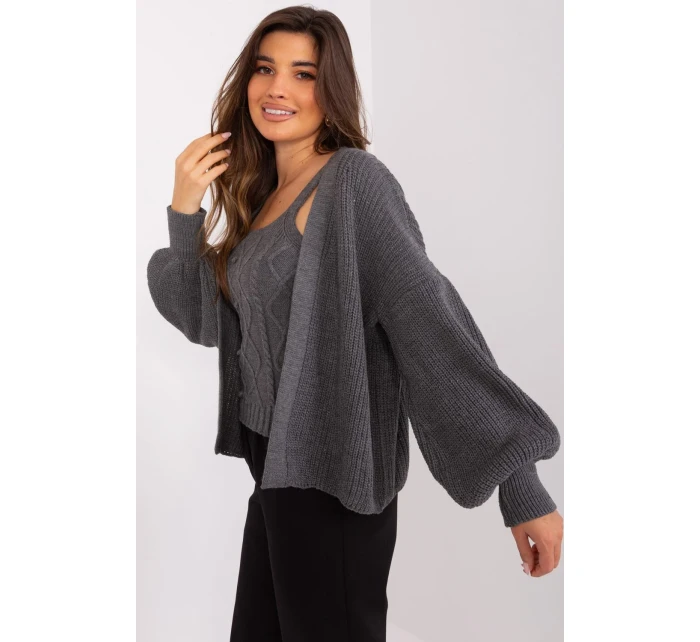 Sveter na zapínanie model 187755 Badu