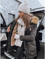 Dámská parka černá Dstreet model 21966198 - FashionStreet Dámská parka černá Dstreet model 21966198 - FashionStreet