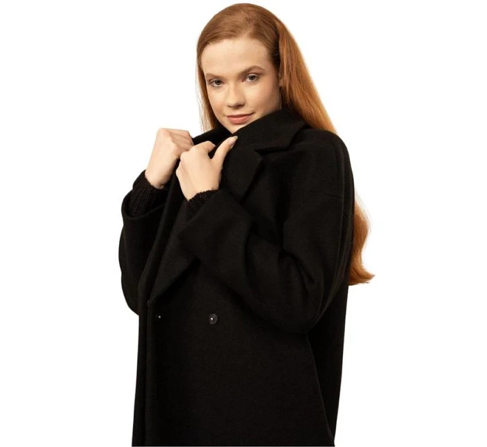 dámský tmavě černý kabát model 21887735 20S - Outhorn
