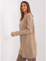 Sukienka BA SK  ciemny bezowy model 19001729 - FPrice