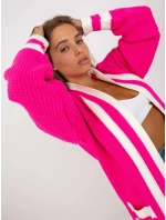 Dámsky sveter LC SW 029 fluo ružová Dámsky sveter LC SW 029 fluo ružová