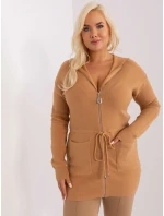 Sweter PM SW PM model 18949013 camelowy - FPrice