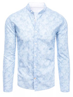 Dstreet DX2302 pánska modrá košeľa
