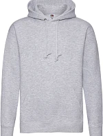 Fruit of the Loom Premium Hooded Sweat Pánska mikina s kapucňou 16.2152 heather grey