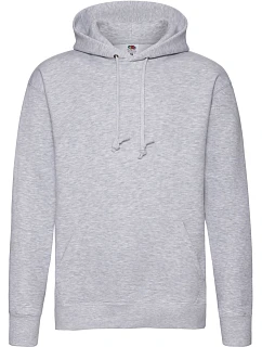 Premium Hooded Sweat Pánská mikina s kapucí model 22454143 heather grey - Fruit of the Loom