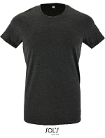 SOL'S Regent Fit Pánske tričko „Slim Fit“ 25.0553 uhlovo šedá melírovaná SOL'S Regent Fit Pánske tričko „Slim Fit“ 25.0553 uhlovo šedá melírovaná