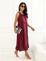Sukienka IT SK model 22264227 bordowy - FPrice