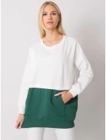 Blúzka RV BL 7197.89P biela zelená