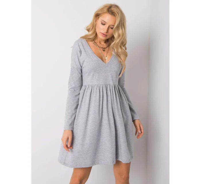 Šaty RV SK 6008.19X šedá Šaty RV SK 6008.19X šedá
