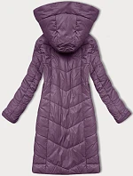 Dámska prešívaná prechodná bunda S'West purple (B8302-71) Dámska prešívaná prechodná bunda S'West purple (B8302-71)