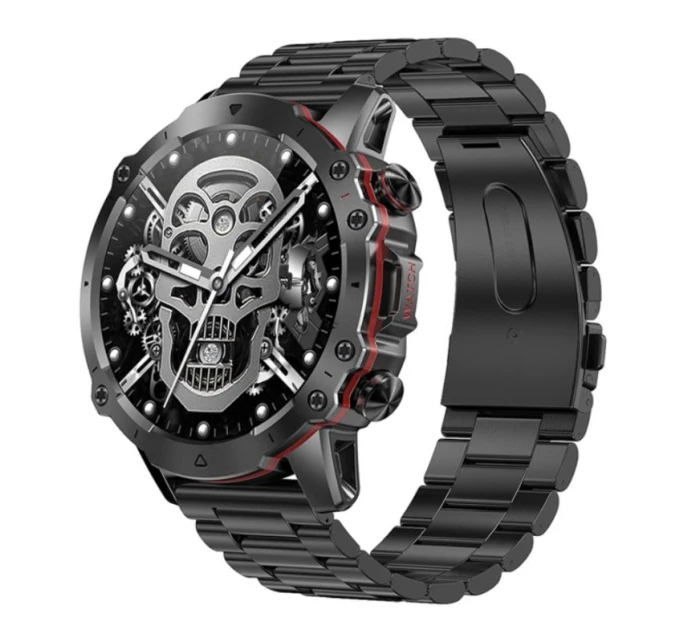 Pánské chytré hodinky BLACK Náramek + řemínek model 21806343 - RUBICON Pánské chytré hodinky BLACK Náramek + řemínek model 21806343 - RUBICON