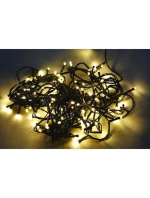 VIANOČNÝ STROMČEK SVETELNÁ REŤAZ 120 VIEDLA TEPLÁ BIELA