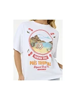 Tričko RIP CURL Cove Heritage Tee, biele