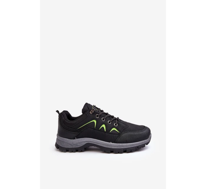 Męskie Buty Sportowe Trekkingowe Czarne Ibarina Męskie Buty Sportowe Trekkingowe Czarne Ibarina