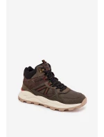 Buty Trekkingowe Męskie WRANGLER WEST MEN MID 20253027 Ciemnozielone