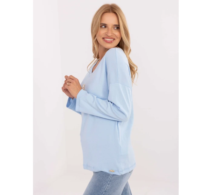 Blúzka RV BZ A852.51 svetlo modrá
