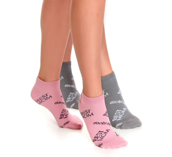 Ponožky Doctor Nap 2Pack Soc.2202. Flamingo Grey