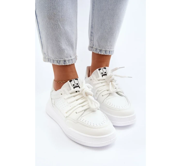 Dámské eko kožené tenisky bílé Avanalis Dámské eko kožené tenisky bílé Avanalis
