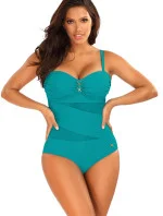 Dámske jednodielne plavky New Trends 6 S8030D2-10 tyrkysové - Self