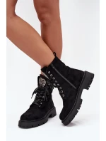 Šnurovanie vyšší model 216651 Krok v štýle