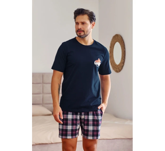 Pánske pyžamo 7201 modré - Doctornap Pánske pyžamo 7201 modré - Doctornap