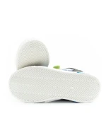 Detské športové topánky Leomil Sonic ľahké tenisky na suchý zips čierne