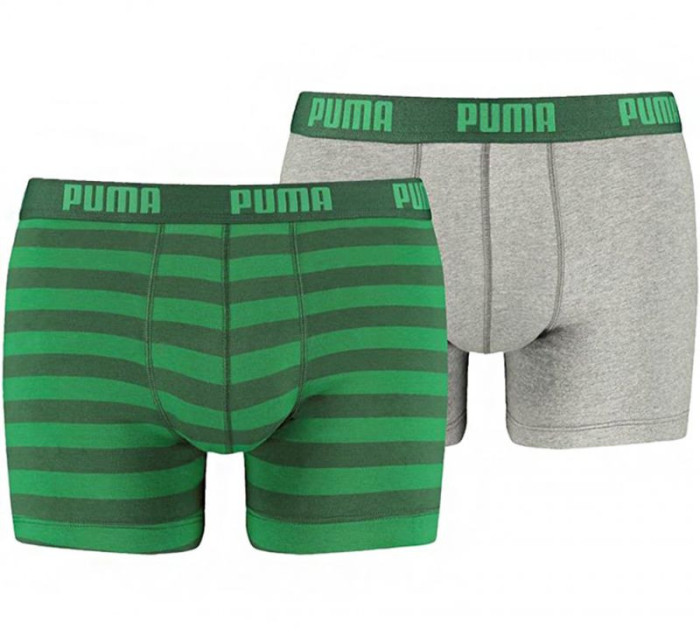Pánske pruhované boxerky 1515 2P M 591015001 327 - Puma