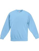 Fruit of the Loom Classic Kids Set-In Sweat Detská mikina 16.2041 sky blue Fruit of the Loom Classic Kids Set-In Sweat Detská mikina 16.2041 sky blue