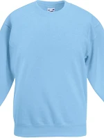 Fruit of the Loom Classic Kids Set-In Sweat Detská mikina 16.2041 sky blue