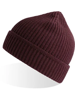 Atlantis Headwear Maple Pletená čiapka „Maple“ 33.0112 bordová melírovaná