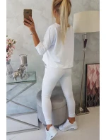 Tlačená sada Queen white