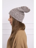 Dámska čiapka Delia K260 tmavo béžová Dámska čiapka Delia K260 tmavo béžová