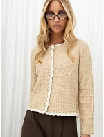 Sweter IR SW model 22554310 beżowy - FPrice Sweter IR SW model 22554310 beżowy - FPrice