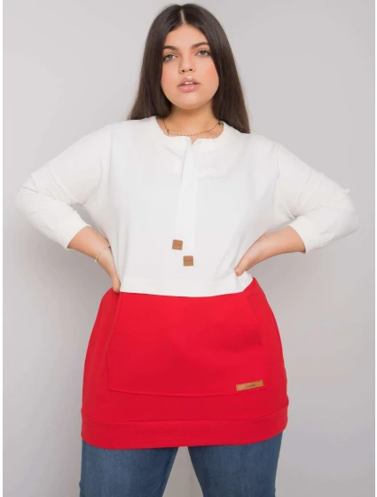 Mikina RV BL model 17419988 bílá a červená - FPrice