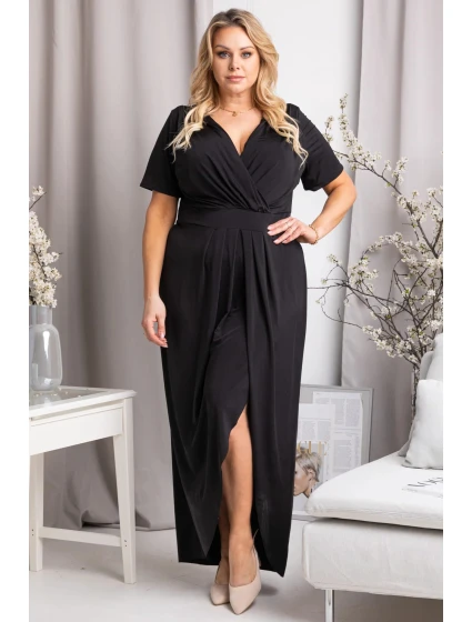 Dámske šaty LIZBONA SA622 black - Karko