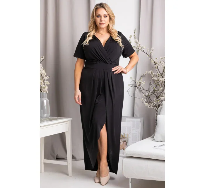 Dámske šaty LIZBONA SA622 black - Karko