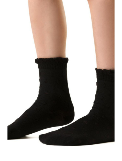Dievčenské vzorované ponožky SOFT 014