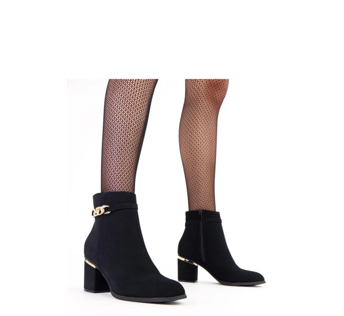 Topánky na podpätku model 218555 Solea